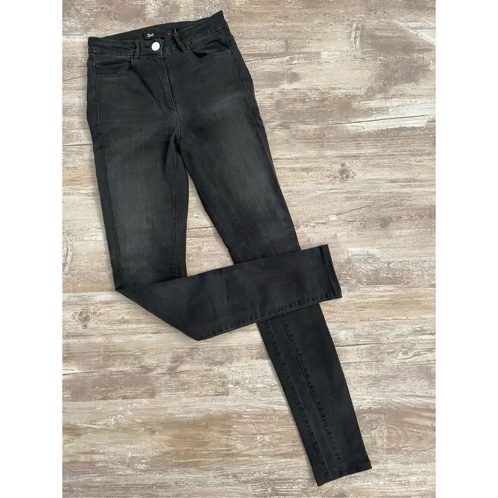 3x1 W3 High Rise Skinny Jeans Channel Seam Women’s Size 24” Waist